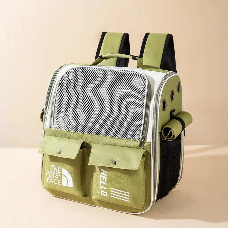 Rucksack-Transporttasche für Katzen und kleine Hunde
