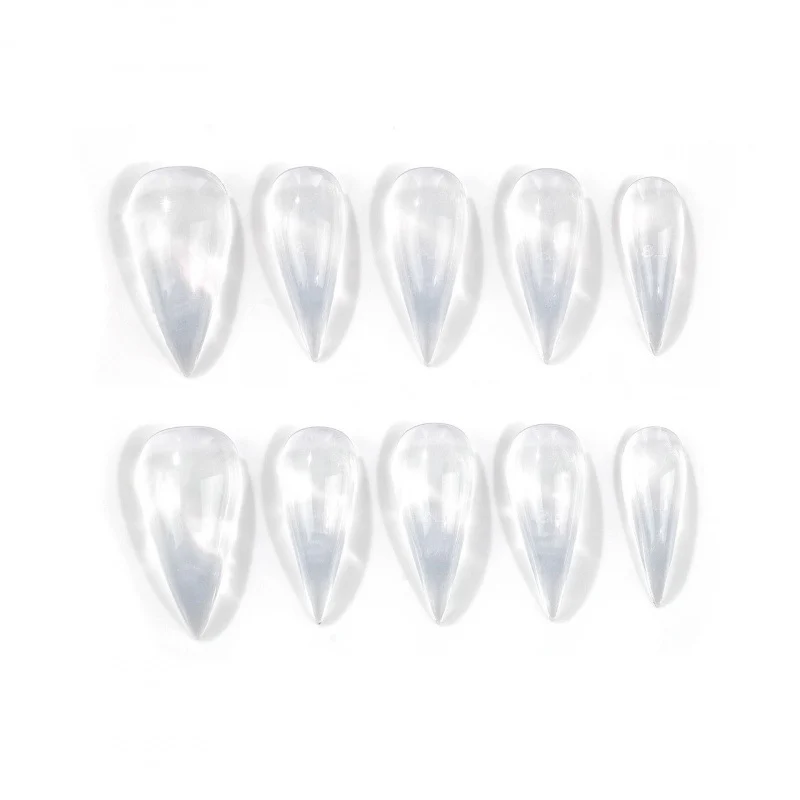Elegantes Stiletto Press-On Nagelkunst Set