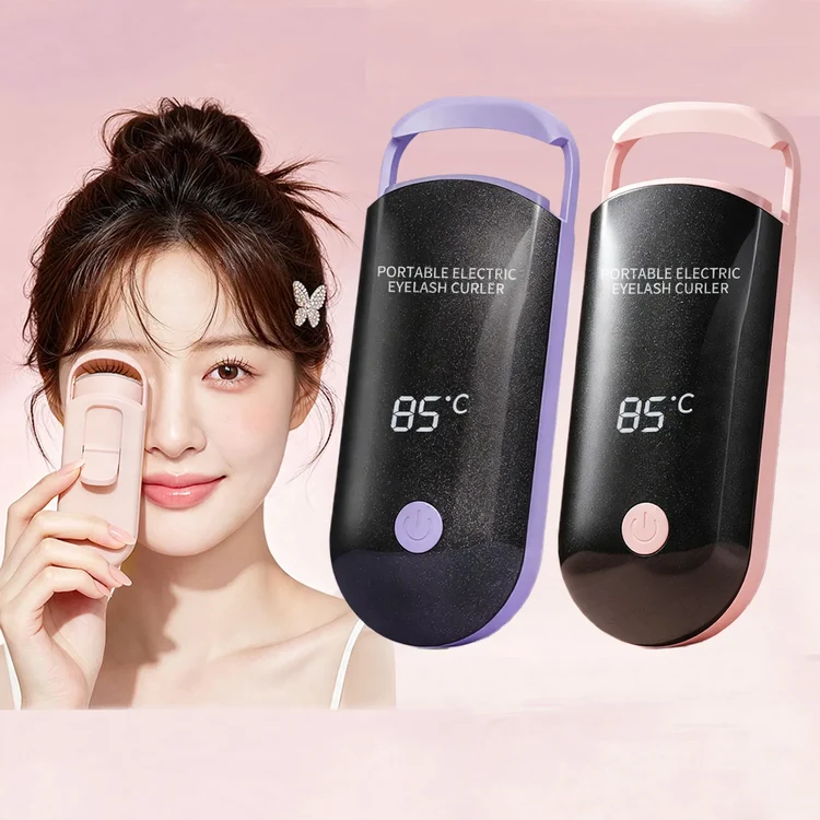 Elektrische Wimpernzange mit Heizung und LCD-Display