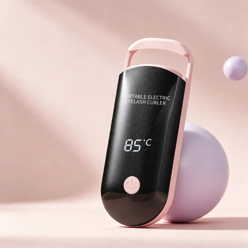 Elektrische Wimpernzange mit Heizung und LCD-Display