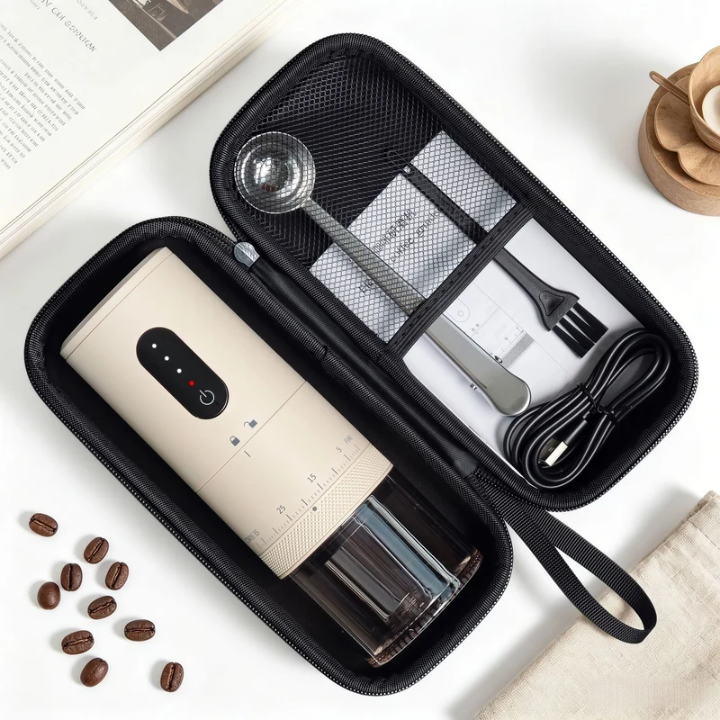 Elektrische Kaffeemühle mit Stahlmahlwerk