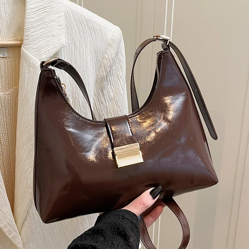 Moderne Vegane Leder Hobo Tasche