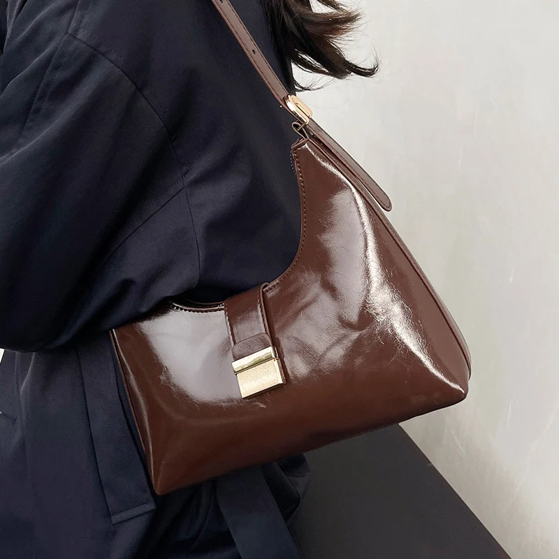 Moderne Vegane Leder Hobo Tasche