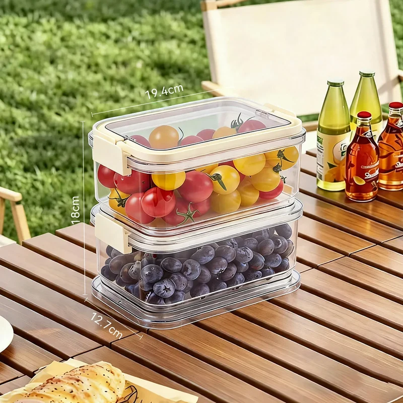 Kühlbox mit Eisfach und Trennfächern