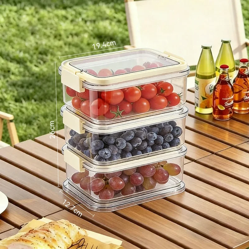 Kühlbox mit Eisfach und Trennfächern
