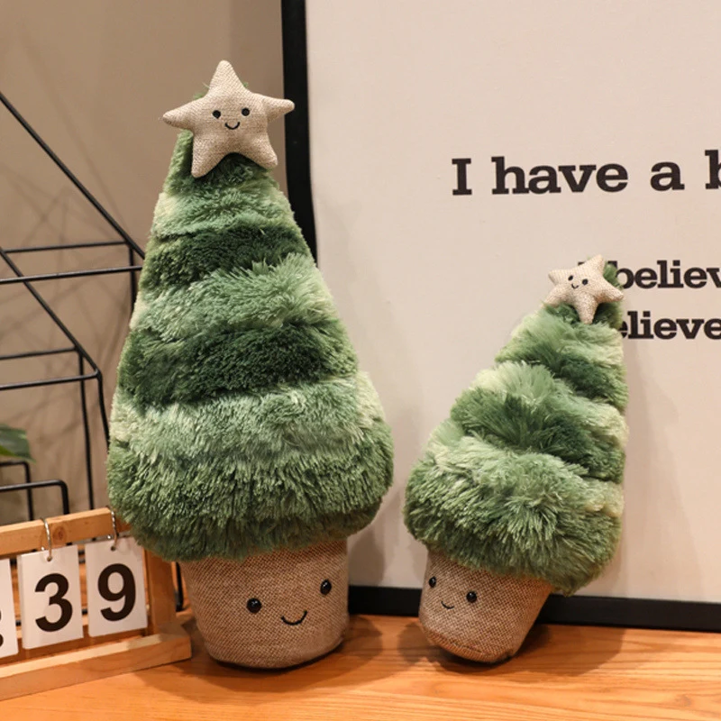 Weihnachts-Plüschfigur, Apfel-Design