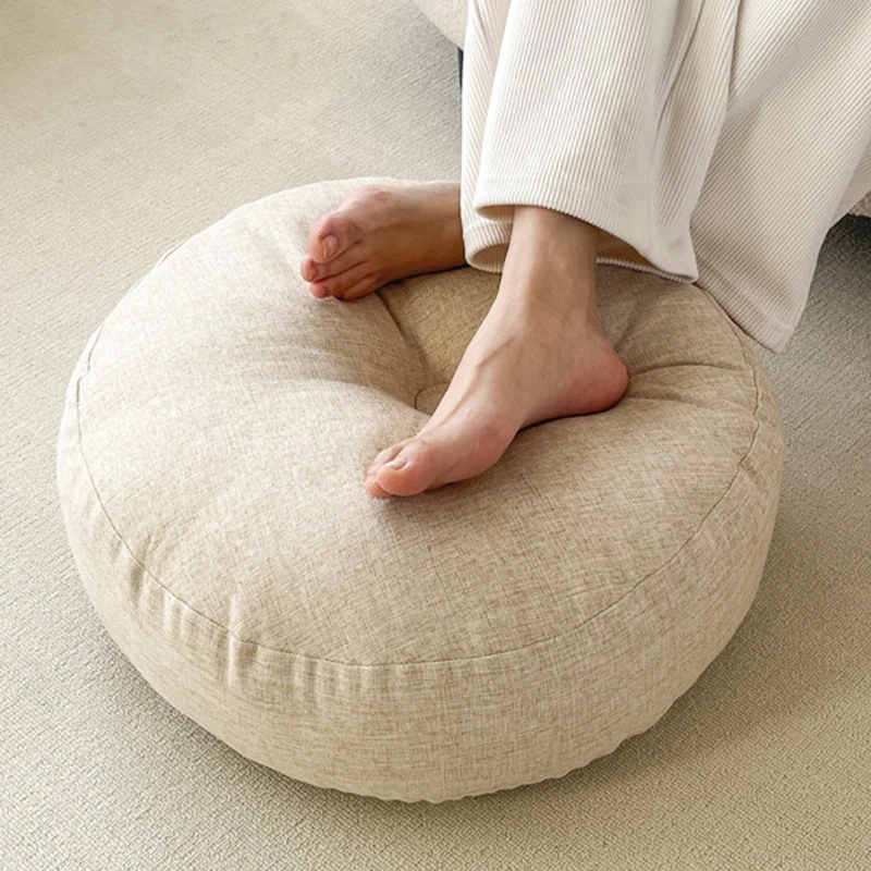 Leinen-Sitzkissen, 45×45 oder 55×55 cm