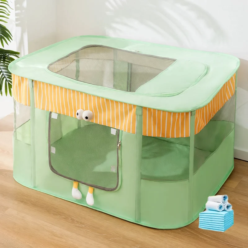 Katzennest mit Wurfbox und Belüftung