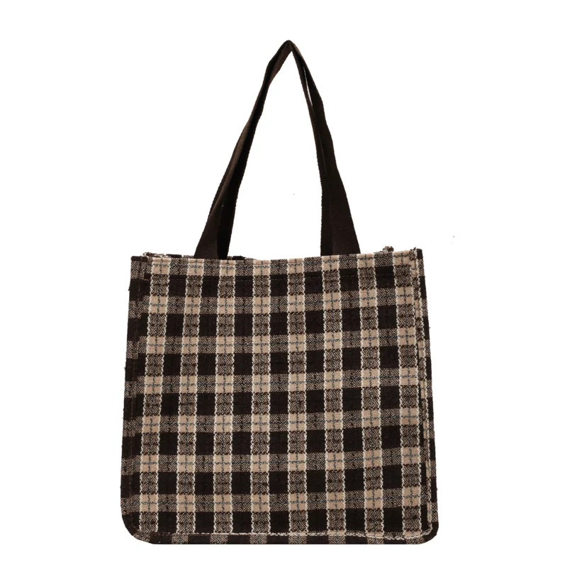 Modischer Karoschultertasche