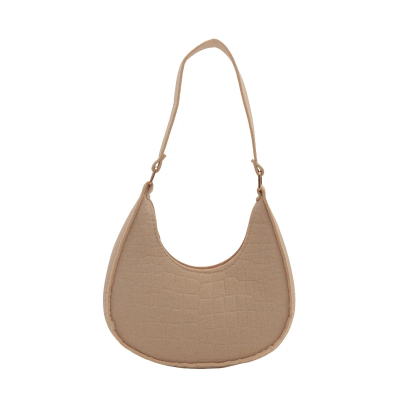Modische Kroko Präge Hobo Tasche
