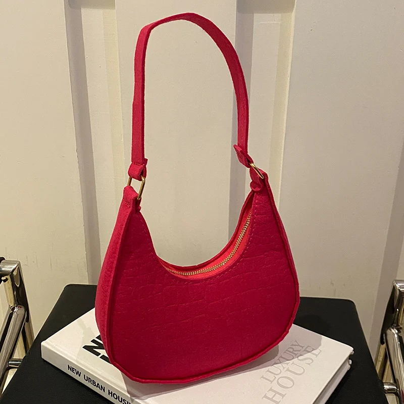 Modische Kroko Präge Hobo Tasche