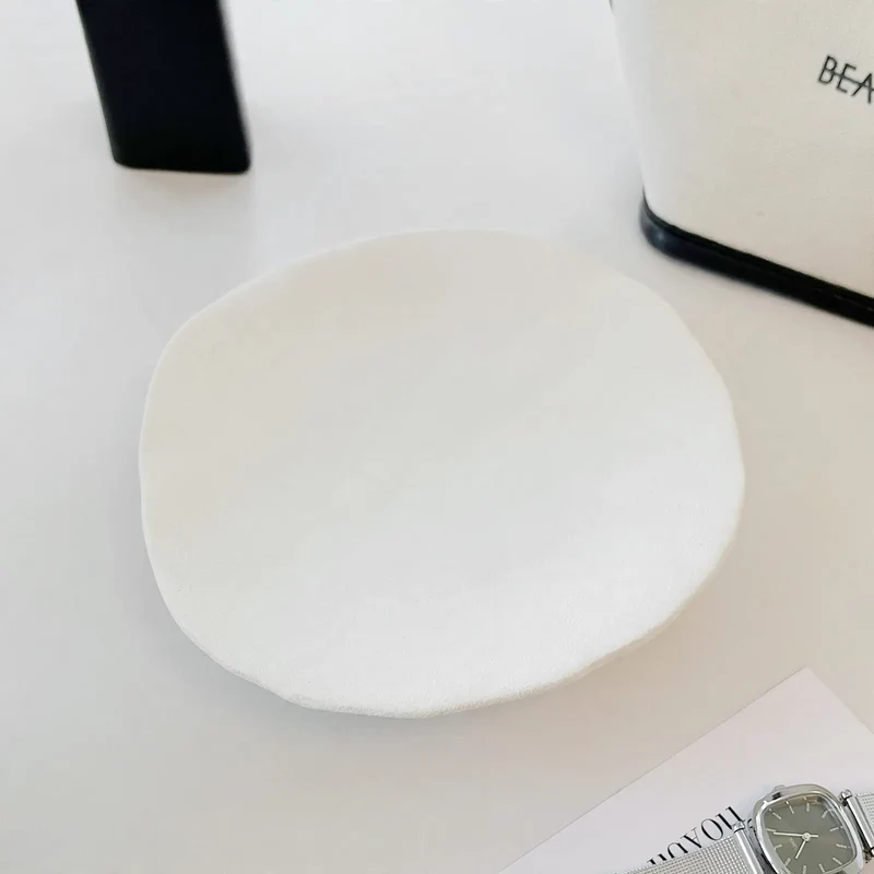 Keramik-Tablett, weiß oder schwarz, Vintage-Design