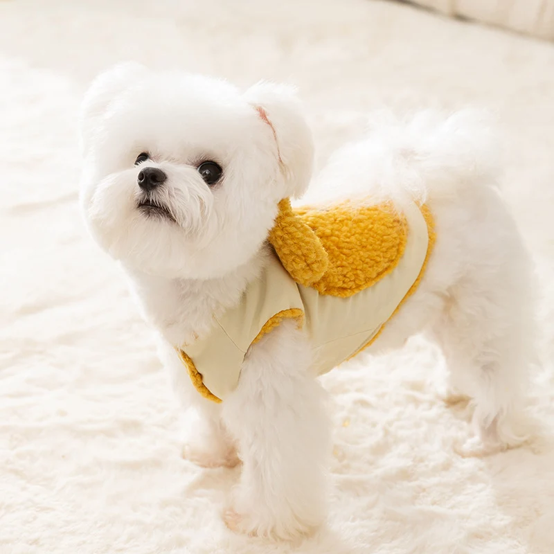 Hundemantel mit Bärenmotiv, Polyester