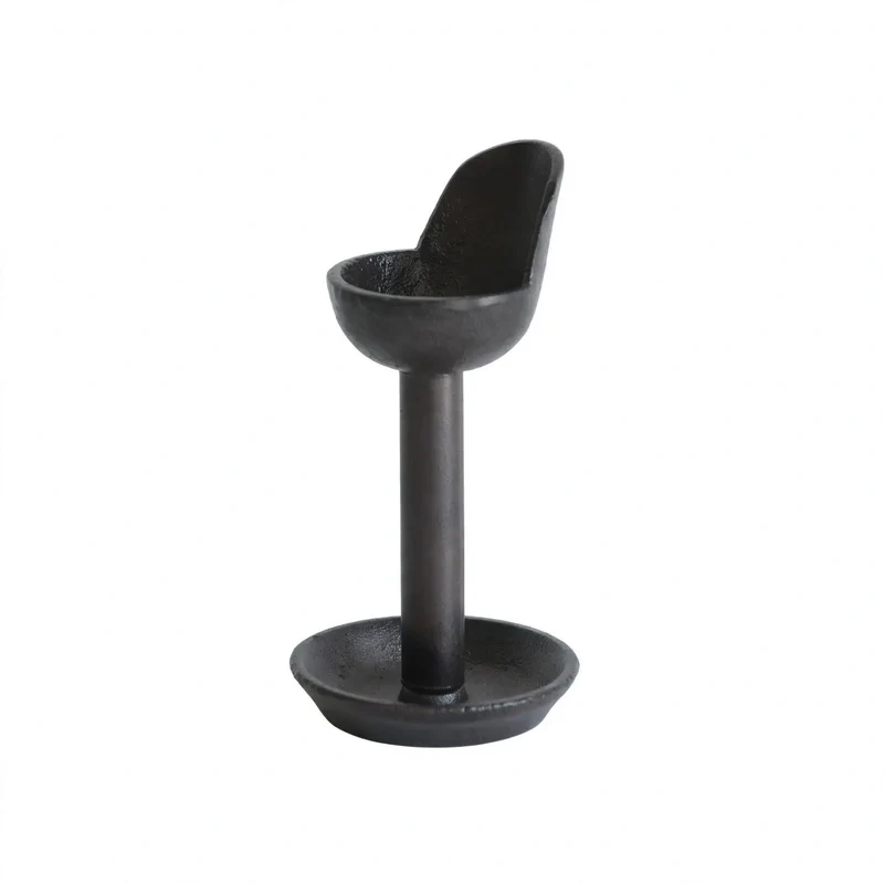 Gusseisen-Kerzenhalter, verschiedene Designs