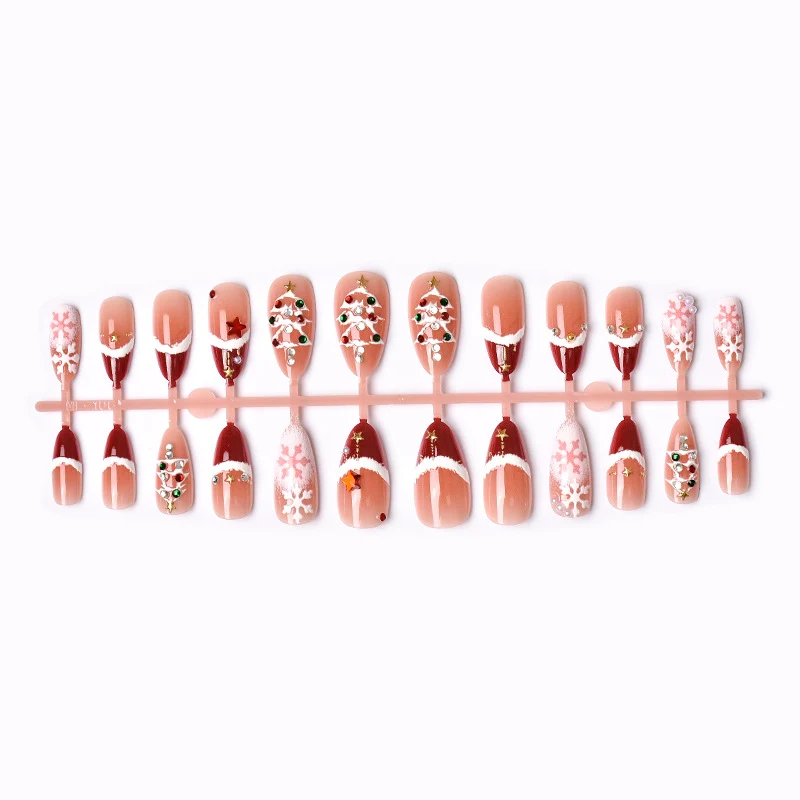 Festliches Urlaubs-Themen Press-On Nagelset 1790738548