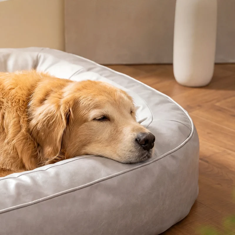 Wasserdichtes Hundebett, vier Jahreszeiten, Polyester