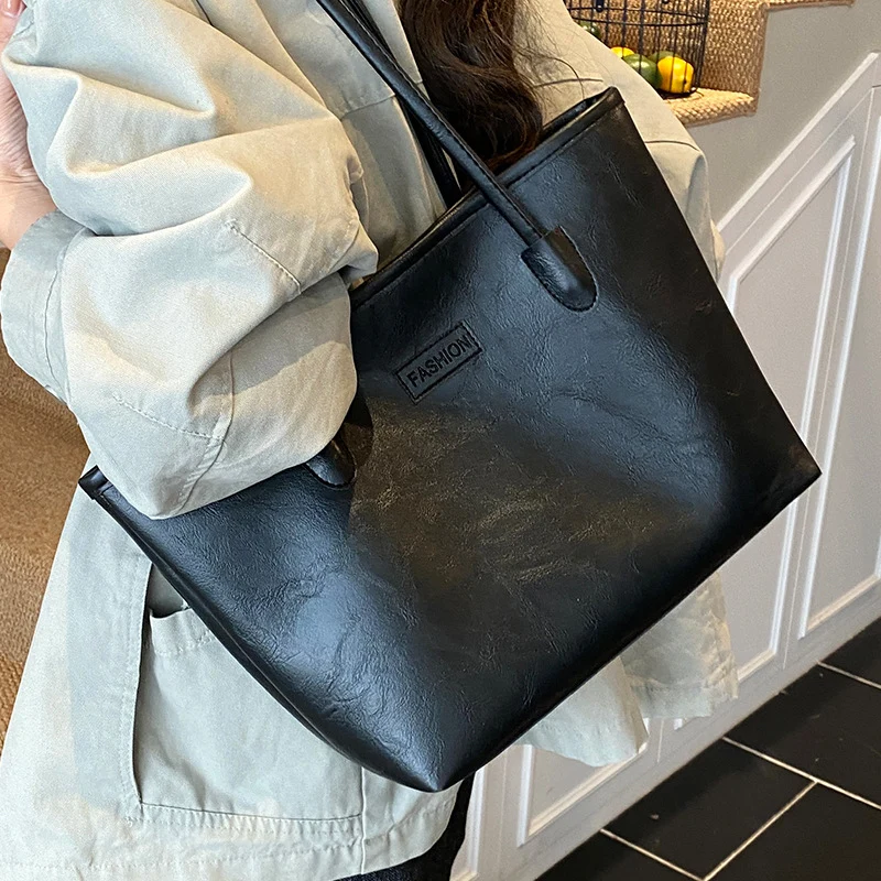 Elegante Strukturierte Tragetasche