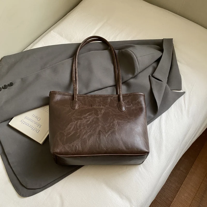 Elegante Strukturierte Tragetasche
