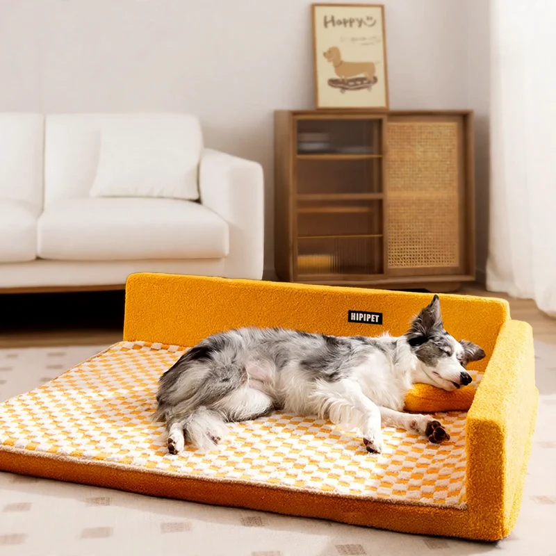 Hundebett, halbgeschlossen, waschbar, Schaumstoff