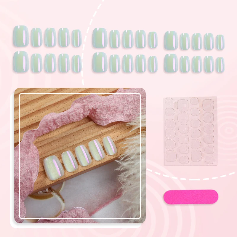 Elegantes Press-On-Nageldesign-Set