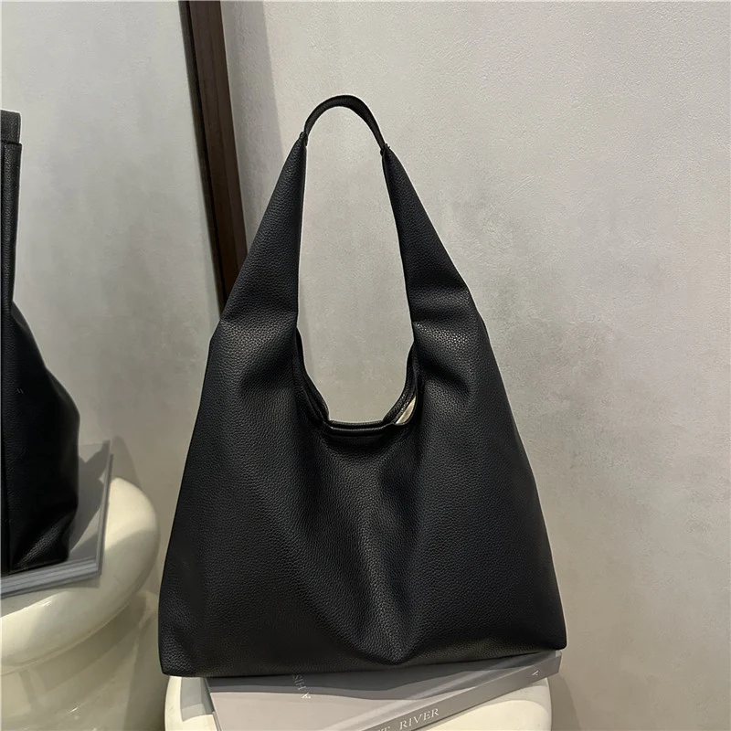 Moderne Minimalistische Leder Tote Bag