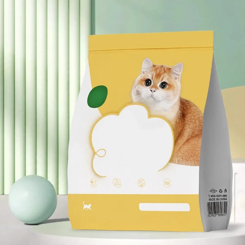 Tofu-Katzenstreu mit Aktivkohle und Geruchskontrolle