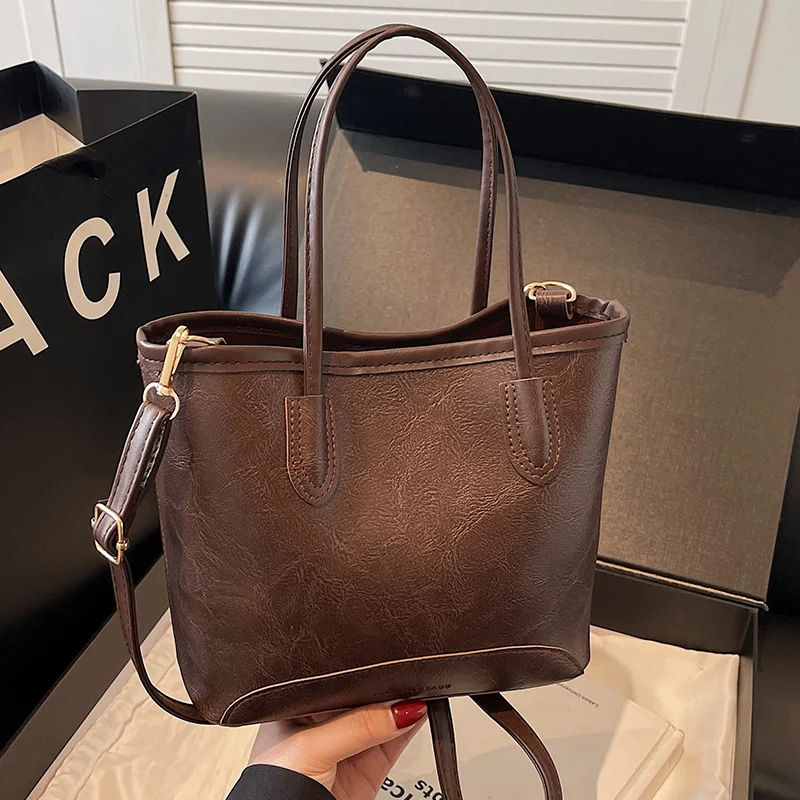 Minimalistische Strukturierte Handtasche