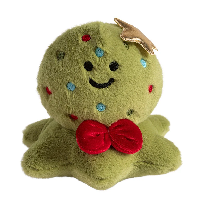 Plüschtier Weihnachtsfigur, 13 cm, Polyester