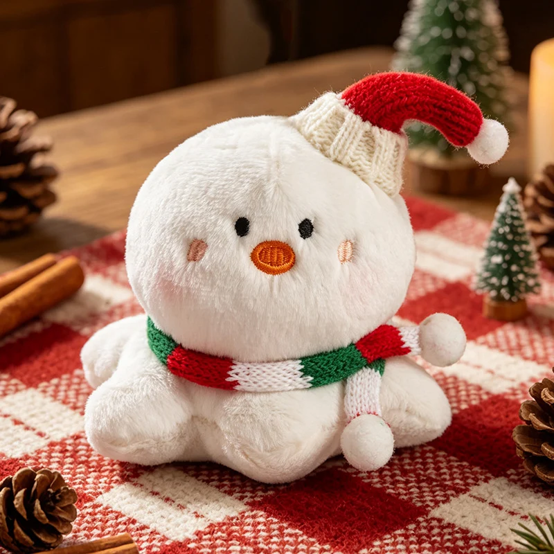 Plüschtier Weihnachtsfigur, 13 cm, Polyester