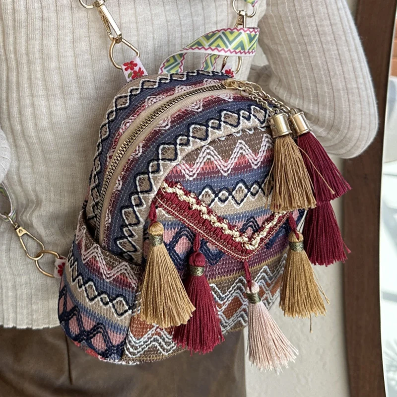 Bestickte Mini Sling Bag