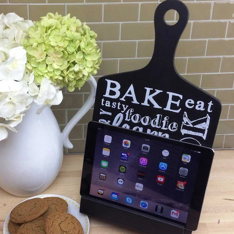 Cutting Board Tablet Stand