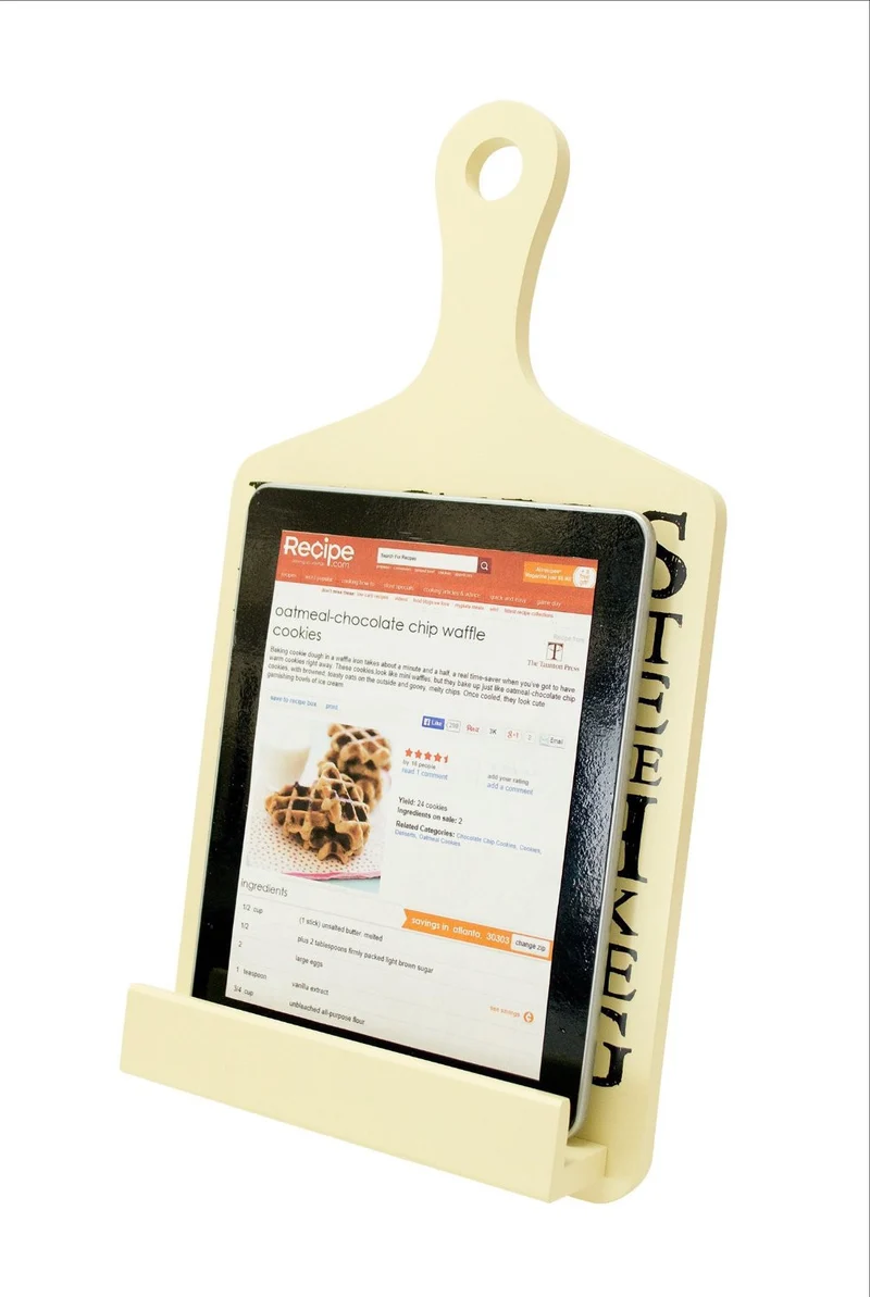 Cutting Board Tablet Stand