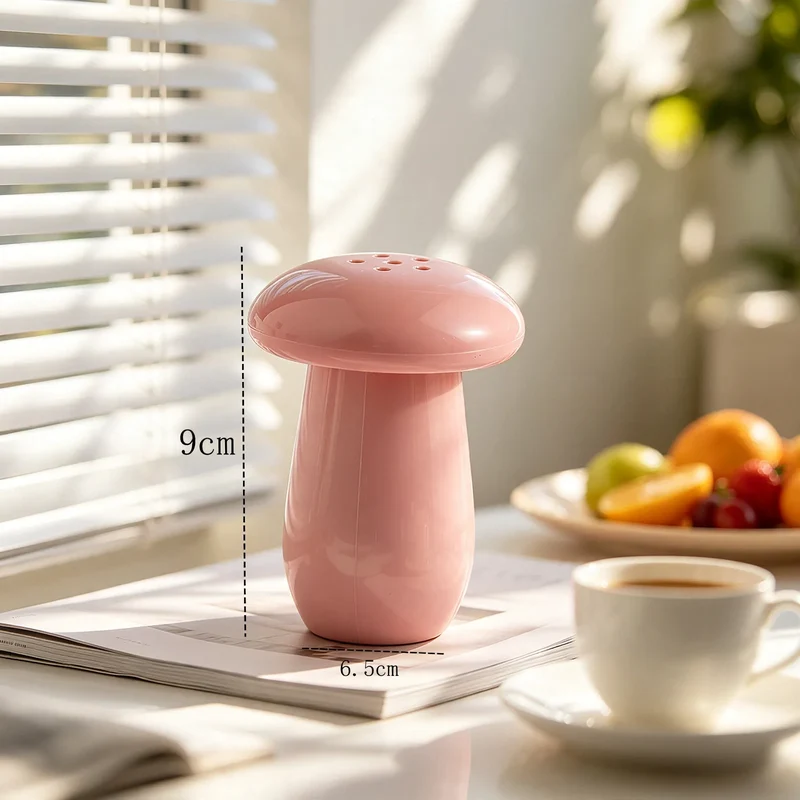 Pilz-Zahnstocher-Behälter, Makronen-Design