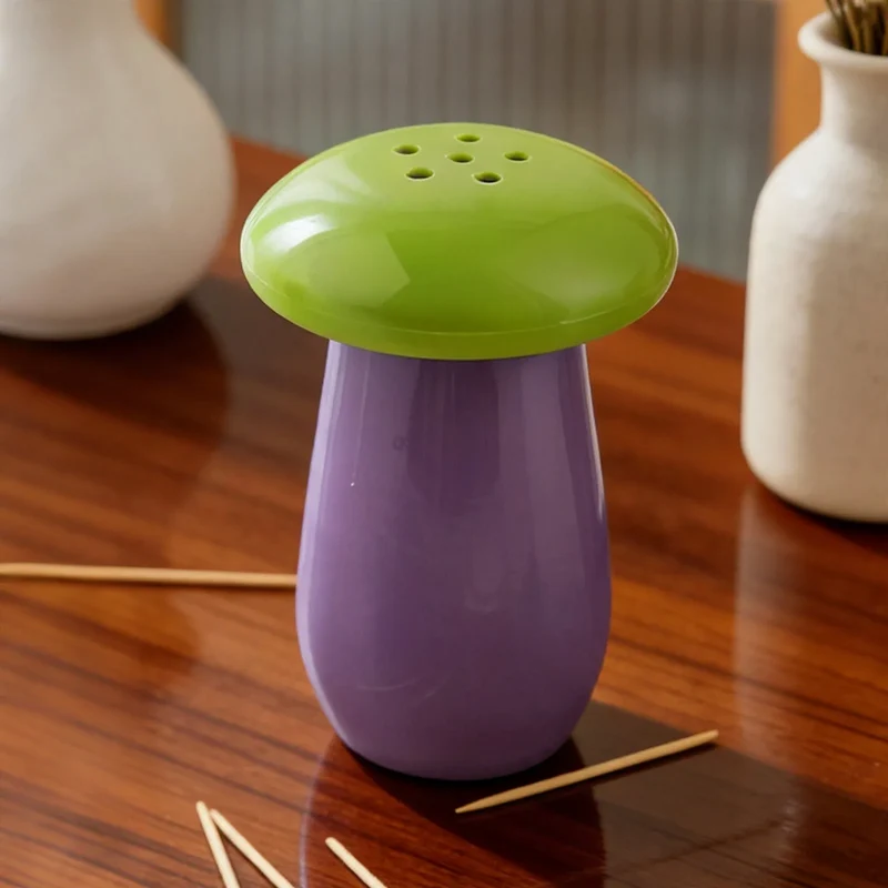Pilz-Zahnstocher-Behälter, Makronen-Design