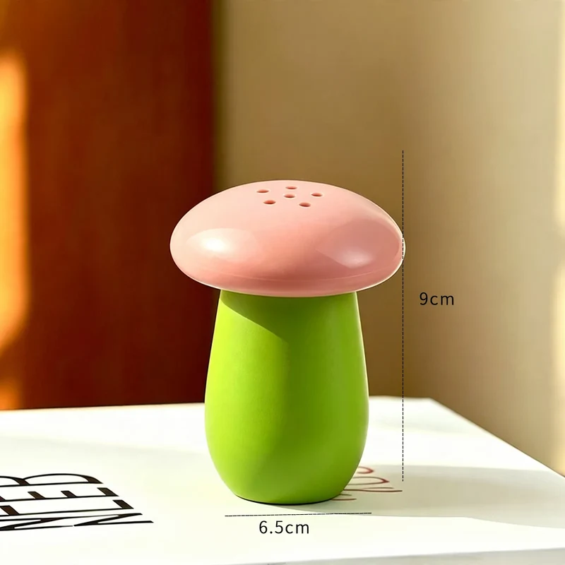 Pilz-Zahnstocher-Behälter, Makronen-Design