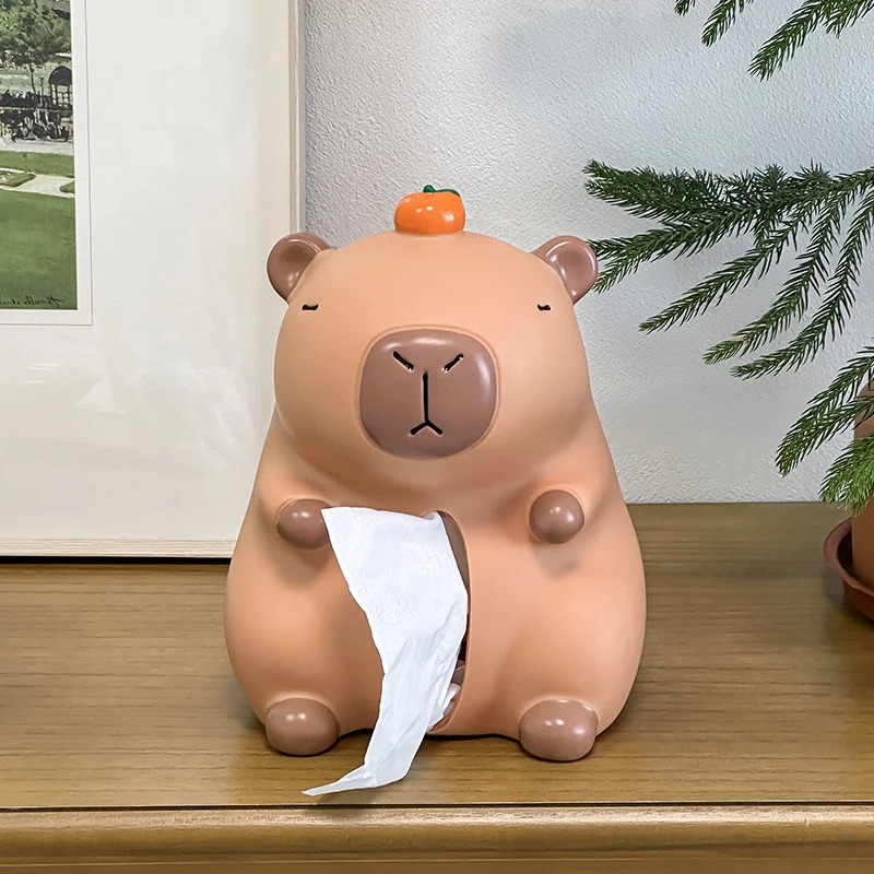 Papiertuchbox, Capybara-Design, Kunststoff