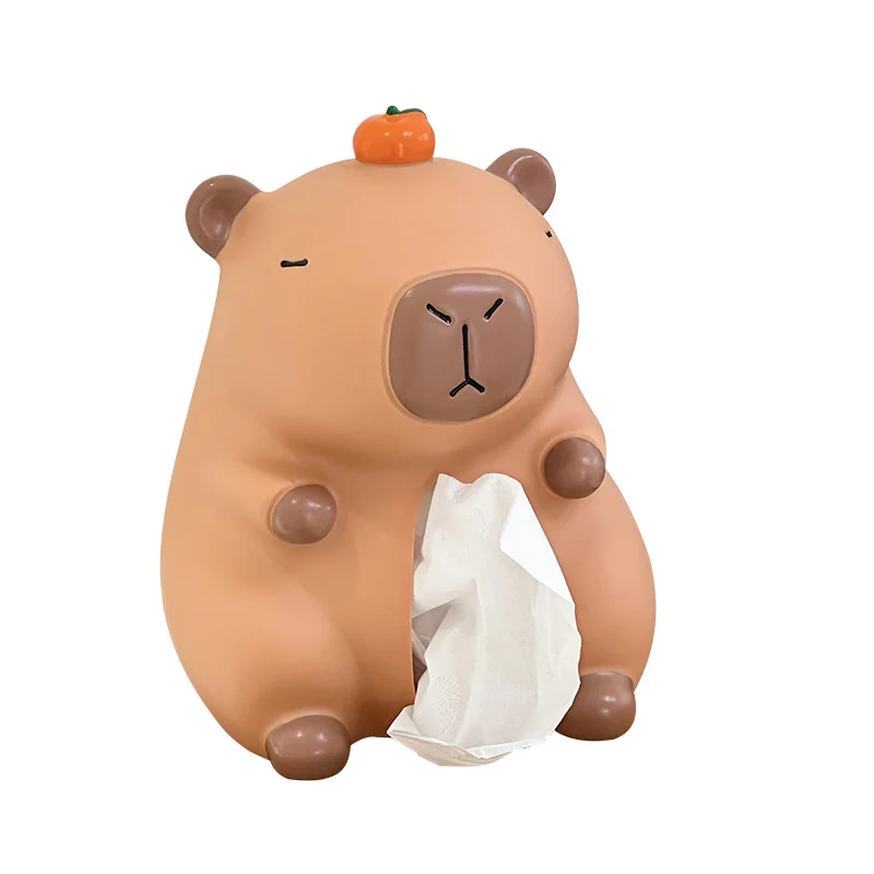 Papiertuchbox, Capybara-Design, Kunststoff