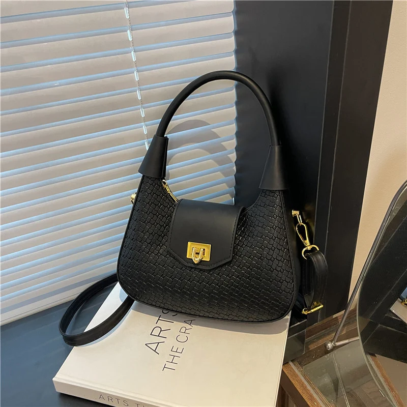 Elegante Gewebte Handtasche