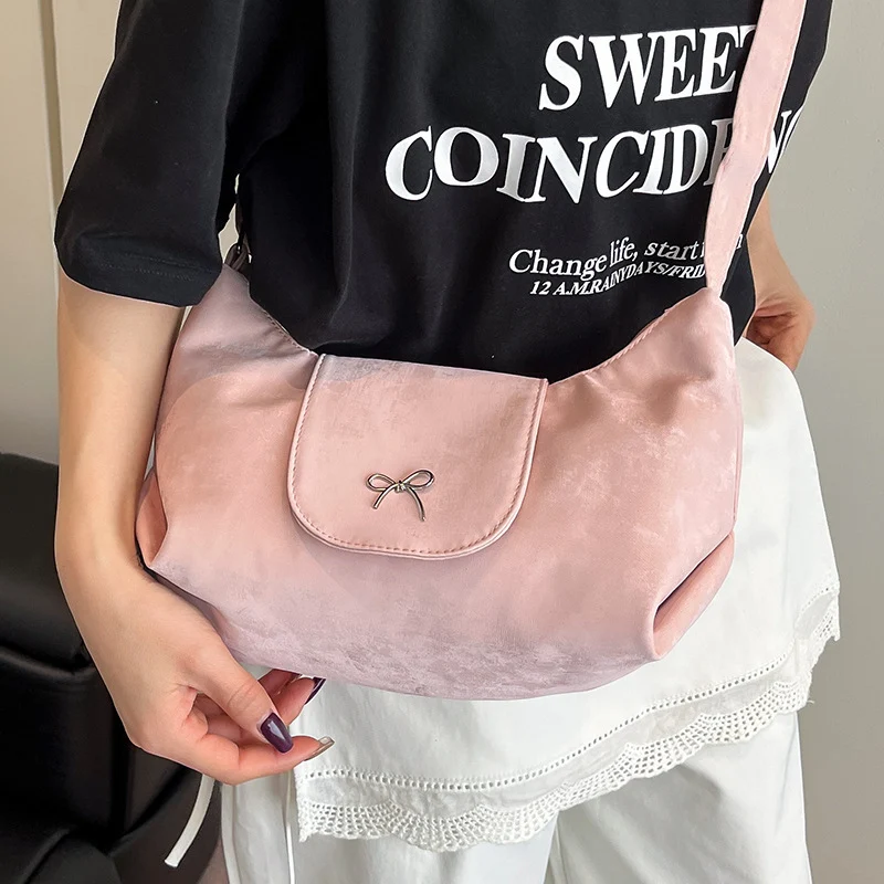 Elegante Samt Schultertasche