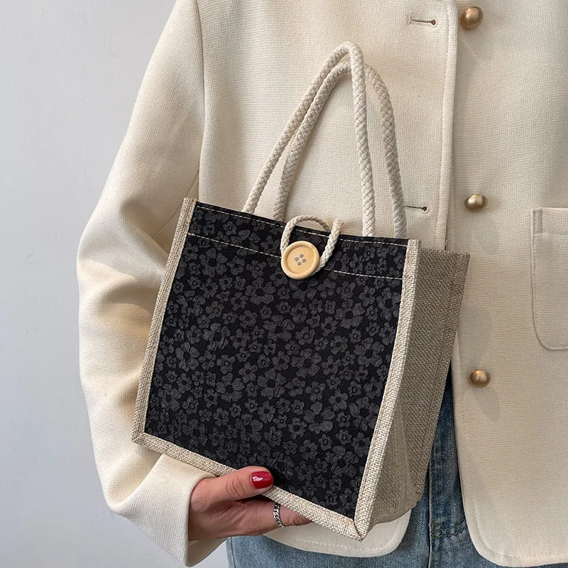Elegante strukturierte Mini-Tote-Bag