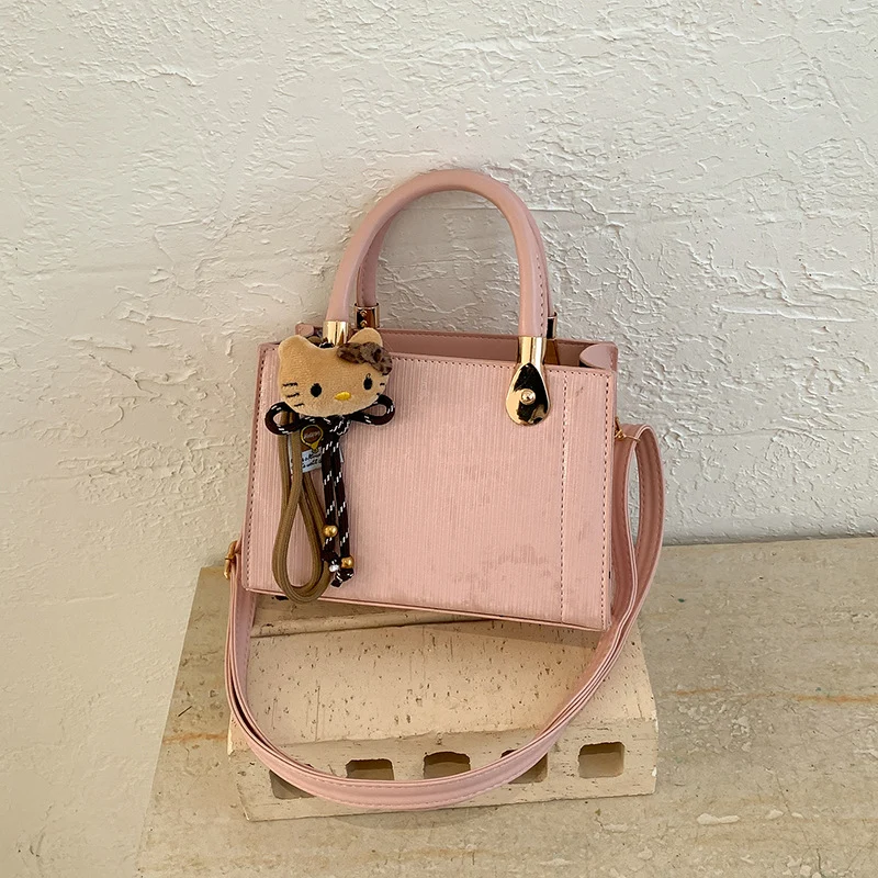 Elegante Texturierte Handtasche Schultertasche