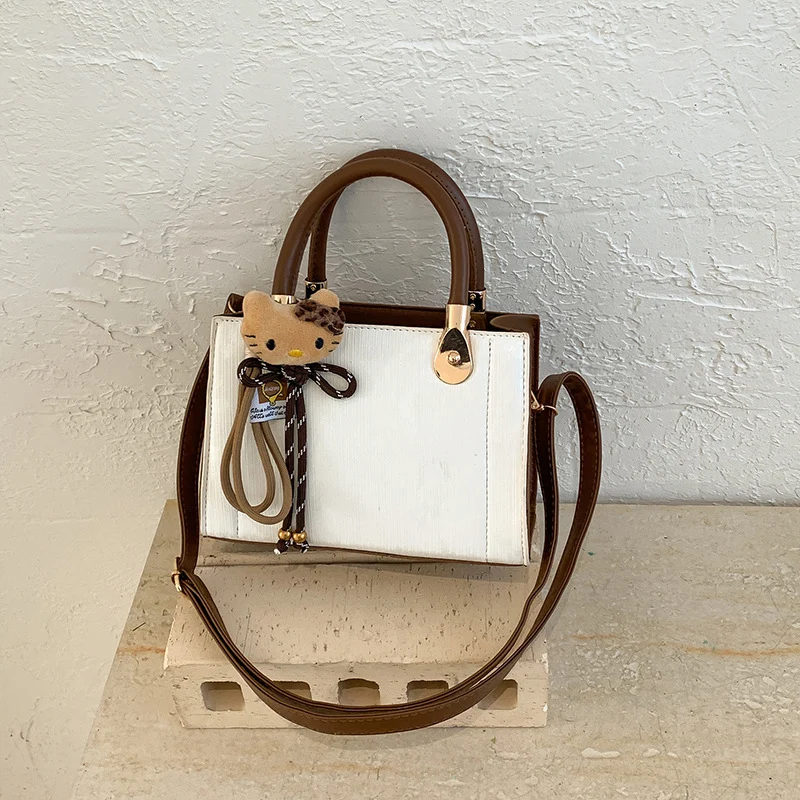 Elegante Texturierte Handtasche Schultertasche