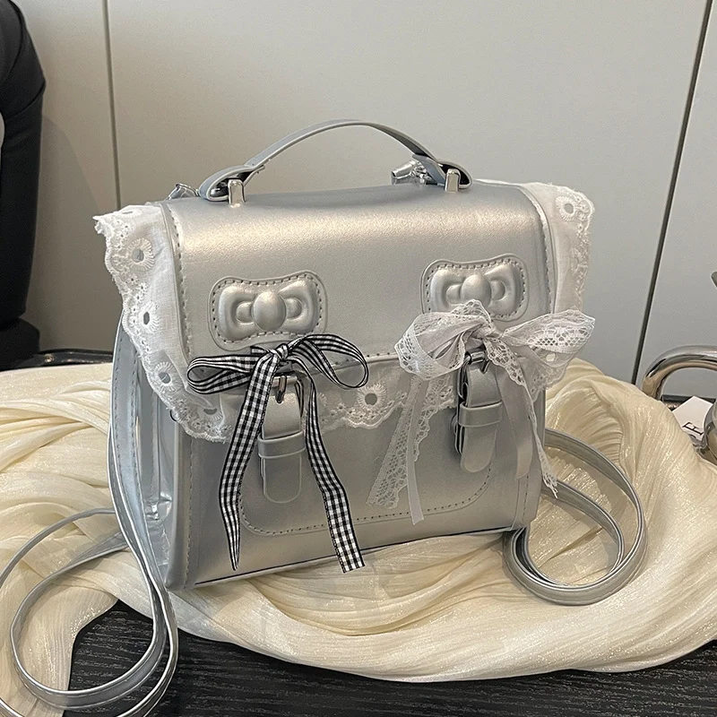 Elegante Retro Handgefertigte Umhängetasche