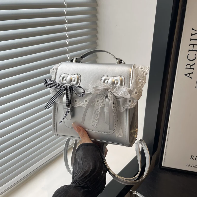 Elegante Retro Handgefertigte Umhängetasche