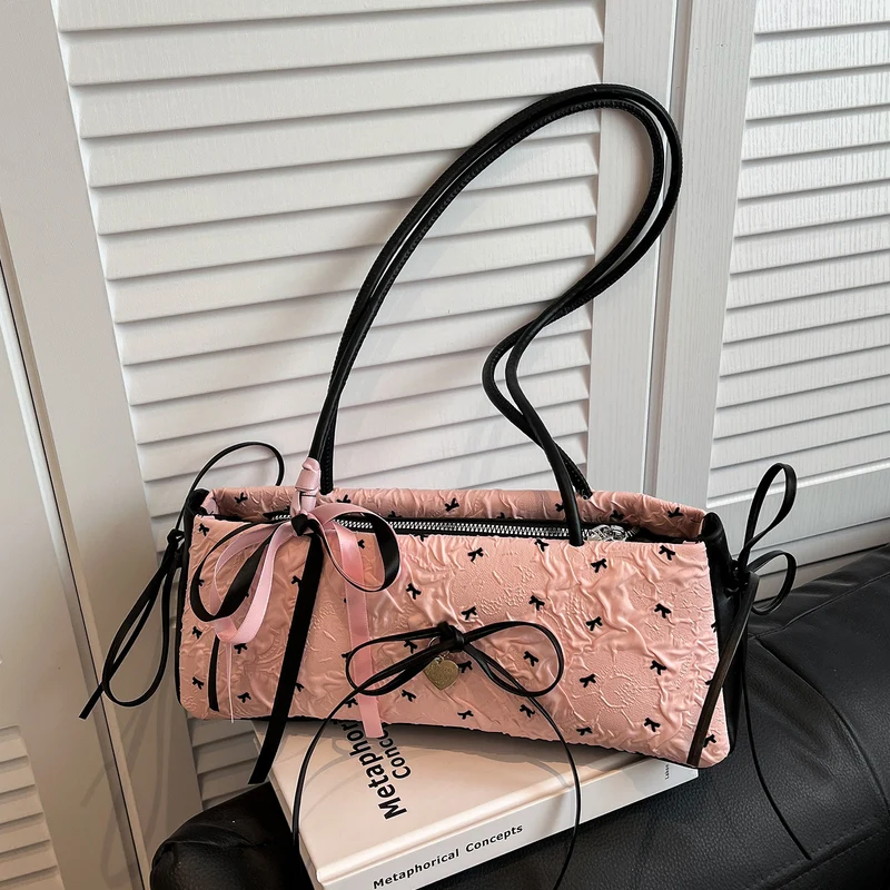 Elegante gesteppte Handtasche