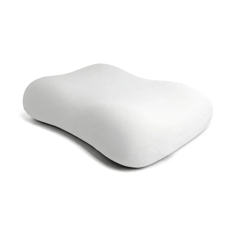 Nackenstützkissen aus Memory-Foam mit Eiskristall-Bezug