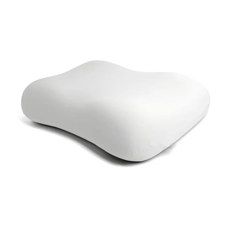 Nackenstützkissen aus Memory-Foam mit Eiskristall-Bezug