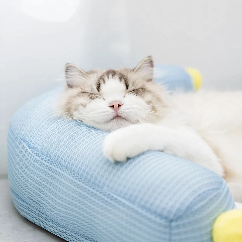 Kühlbett für Katzen und Hunde, L-Form