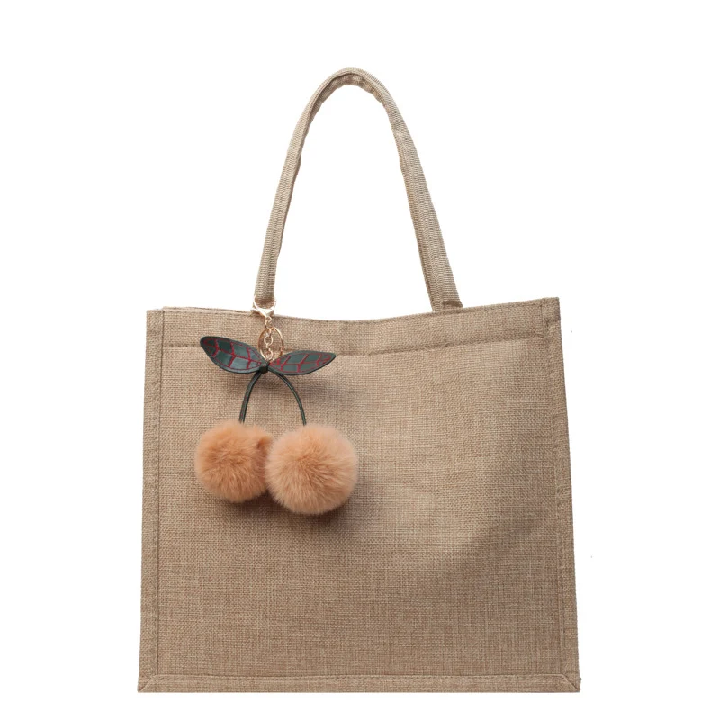 Umweltfreundliche Jute Tragetasche
