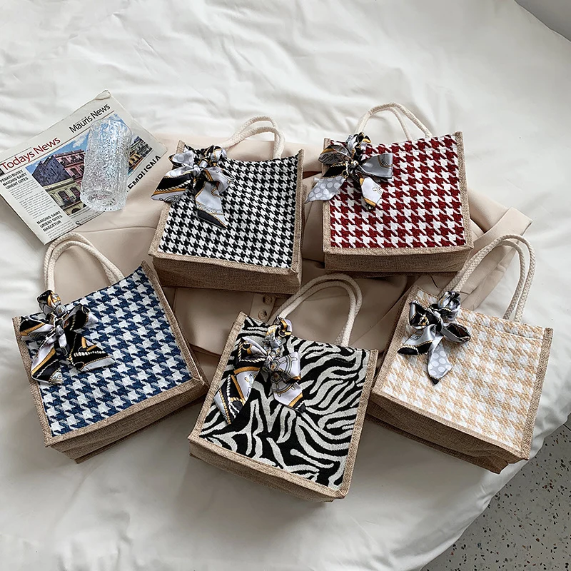 Handgefertigte Woven Tote Bag